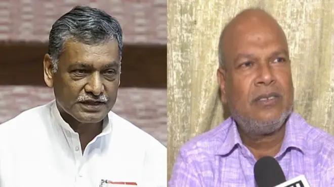 अखिलेश प्रसाद सिंह (बाएं) और राजेश कुमार (दाएं)