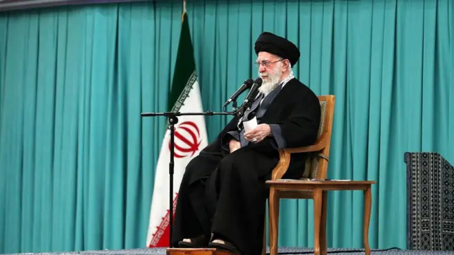 آیت‌الله خامنه‌ای، رهبر ایران 