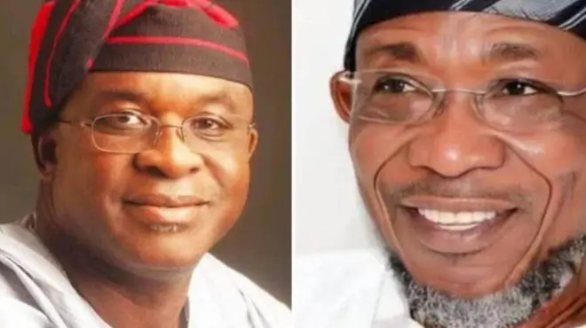 David Mark and Rauf Aregbesola