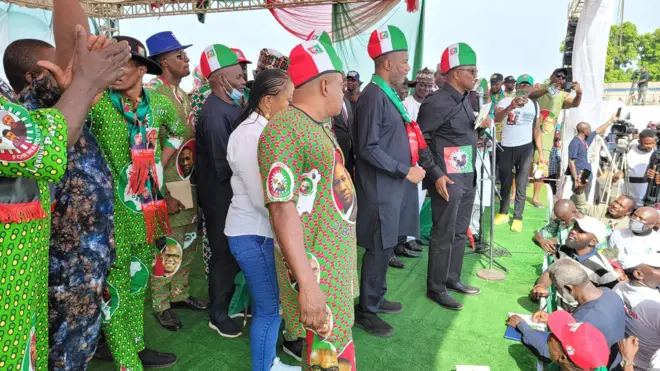 Peter Obi for campaign flag off