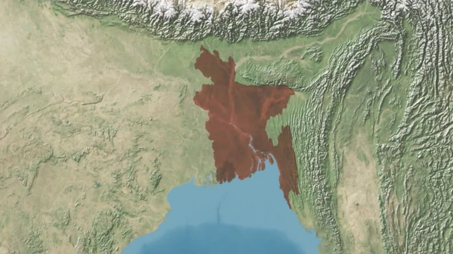 বাংলাদেশ ম্যাপ
