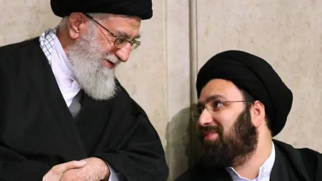 علی خمینی و علی خامنه‌ای