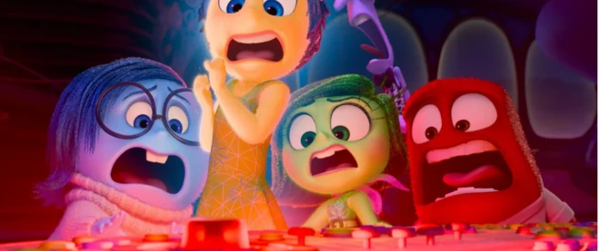 صورة تظهر شخصيات كرتونية من فيلم Inside Out