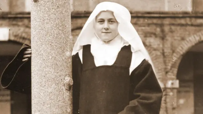 صورة للقديسة تريز الطفل يسوع والوجه الأقدس في يناير/كانون الثاني عام 1888