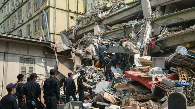 ميانمار زلزله