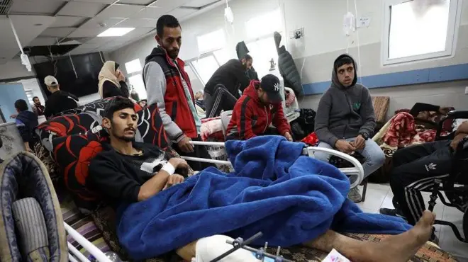 अस्पताल पहुंचे घायल