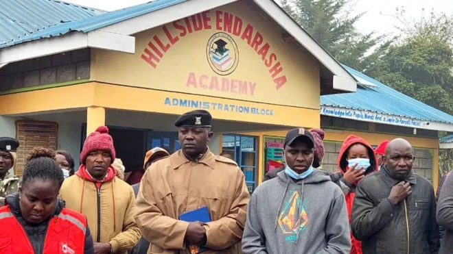 Hillside Endarasha academy fire