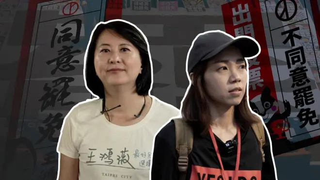 台灣立法委員王鴻薇與罷免團隊成員