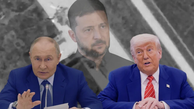 Трамп, Путін, Зеленський