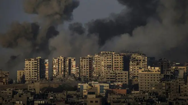 Bombardeio em Gaza