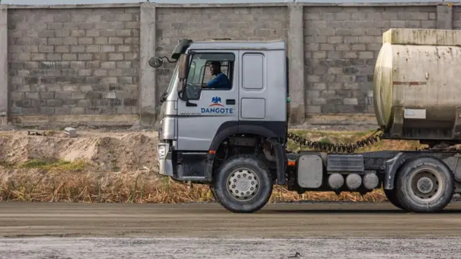 Dangote petrol truck