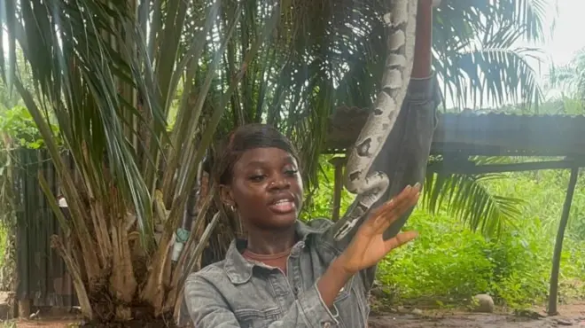 Dhamira ya Okikiola ni kuokoa nyoka