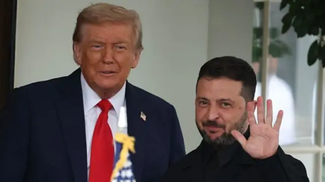 ट्रंप और ज़ेलेंस्की