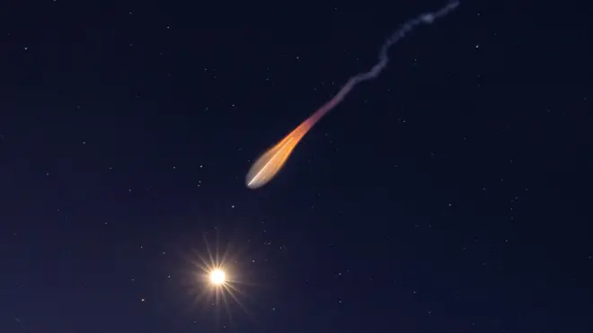 Amerykańska firma kosmiczna SpaceX pomyślnie wystrzeliła przed świtem, przy świetle sierpa Księżyca, rakietę Falcon 9 z wieloma satelitami Starlink. Start odbył się 24 stycznia 2025 roku z bazy kosmicznej Vandenberg Space Force Base w pobliżu Lompoc w Kalifornii.
