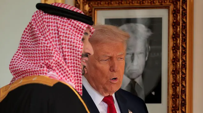 ترامپ و بن سلمان
