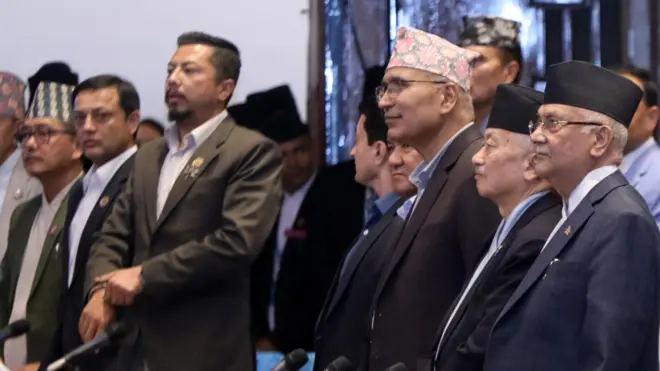 राप्रपा, रास्वपा र एमालेका सांसदहरू