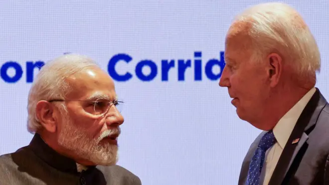 पीएम मोदी और जो बाइडन