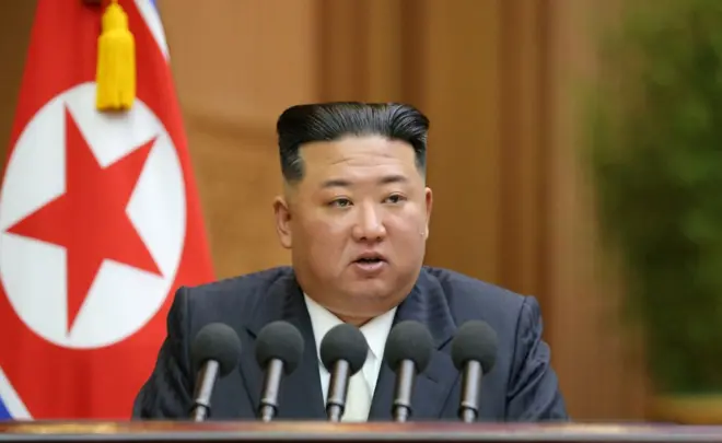 Nhà lãnh đạo Triều Tiên Kim Jong-un 