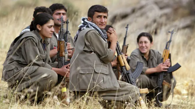 نیروهای حزب کارگران کردستان، پ‌ک‌ک