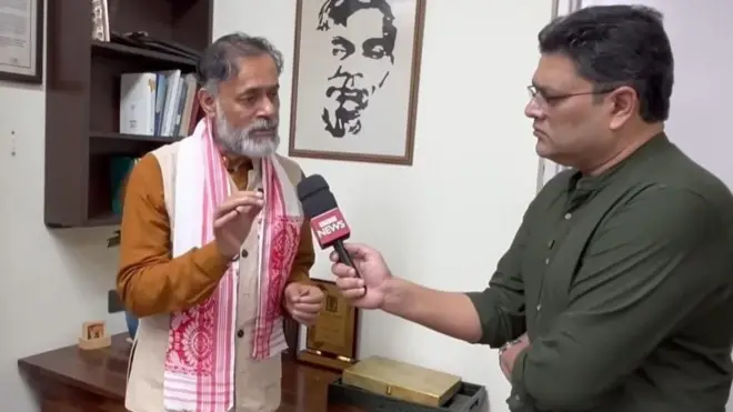 योगेंद्र यादव ने बिहार चुनाव पर बात की 