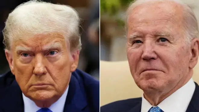 بايدن وترامب