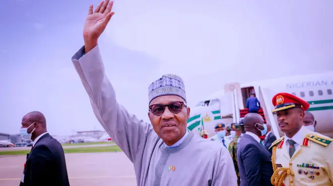 Aworan aarẹ Muhammadu Buhari