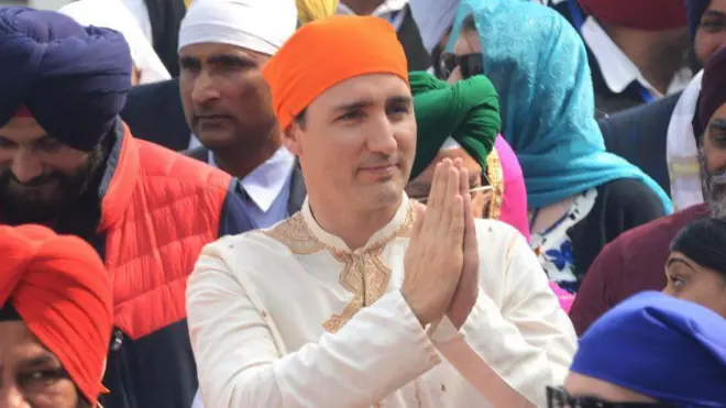 जस्टिन ट्रुडो 2018 मध्ये सुवर्ण मंदिरात गेले होते