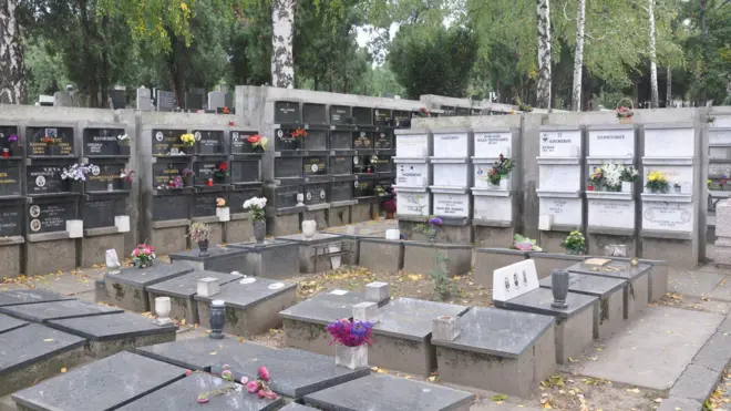 Розаријум на Новом гробљу у Београду