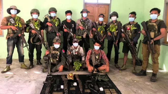 မြန်မာစစ်တပ်ဘက်က တပ်ဖွဲ့ဝင် ၄ ဦးတိုက်ခိုက်ခံရပြီး သေဆုံးတယ်လို့ ပခုက္ကူပကဖ ထုတ်ပြန်