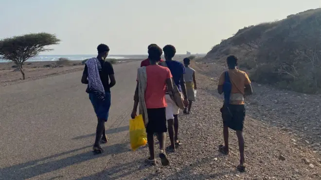 Godaantota Itoophiyaa garee gareen daandii gubbaa gara kaaba Jibuutiitti imalan arguun waan barame