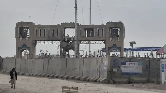 گذرگاه اسپین بولدک-چمن میان افغانستان و پاکستان