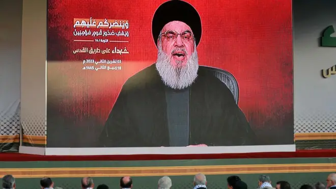 Hassan Nasrallah. 