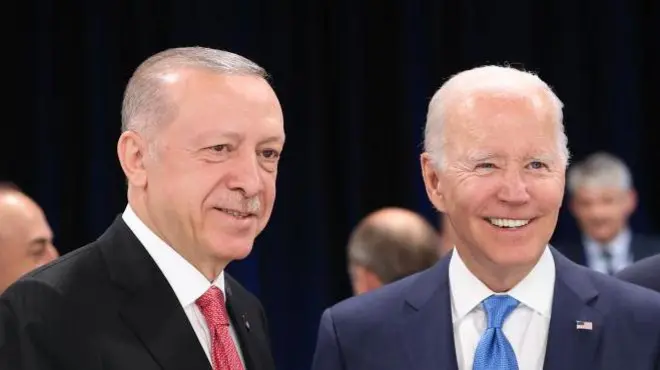 अर्दोआन और बाइडन