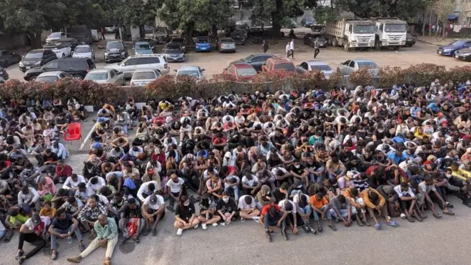 EFCC parade suspects