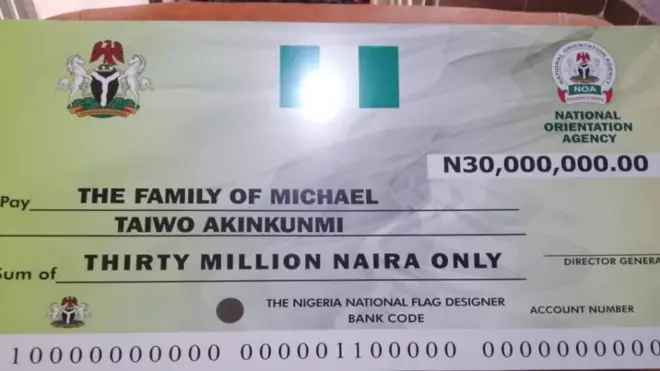 Sowedowo ti ijọba apapọ fun ẹbi Oloogbe Akinkunmi