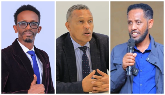 የኢትዮጵያ ሕዝብ አብዮታዊ ፓርቲ (ኢሕአፓ) አመራር የሆኑት ፖለቲከኞቹ አበባ አካሉ እና ይሳቅ ወልዳይ እንዲሁም ጠበቃ አበራ ንጉስ 