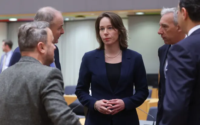 Lüksemburg Dışişleri Bakanı Xavier Bettel, İrlanda Savunma ve Dışişleri Bakanı Micheal Martin, Hollanda Dışişleri Bakanı Hanke Bruins Slot ve Portekiz Dışişleri Bakanı Joao Gomes Cravinho