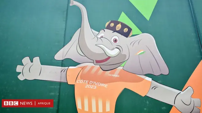 Akwaba, la mascotte de la CAN 2023.