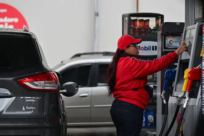 Gasolinera en Colombia