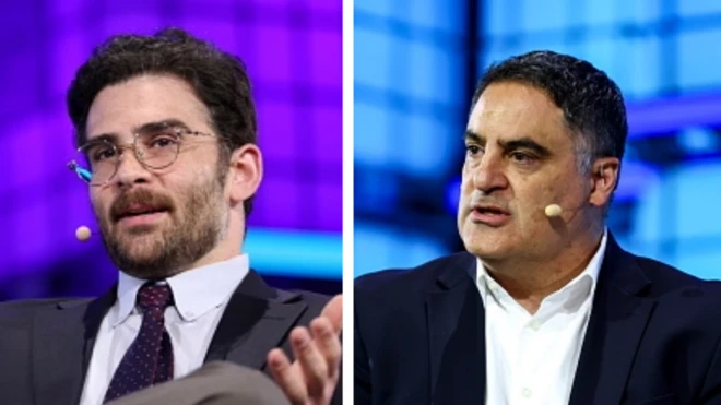 Piker ve Uygur'un yanyana kolajlı görseli