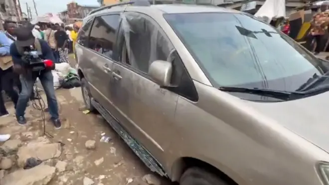 Car wey carry di IED for Lagos 