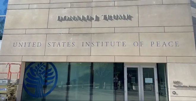 Inyubako ya US Institute of Peace ubu yahinduriwe izina