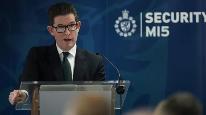 MI5 Director General, Ken McCallum