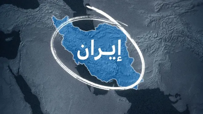 خريطة إيران والحرب