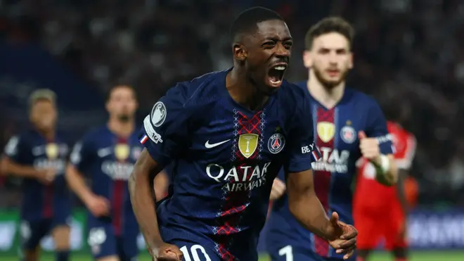 Usman Dembele, dvostruki strelac za Pari Sen Žermen