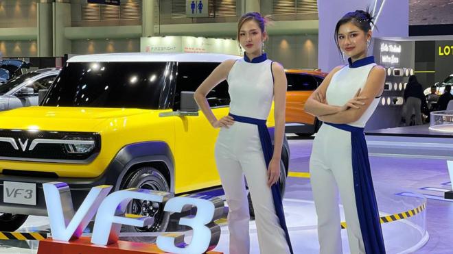 Gian hàng VinFast tại Triển lãm ô tô quốc tế Bangkok 2024