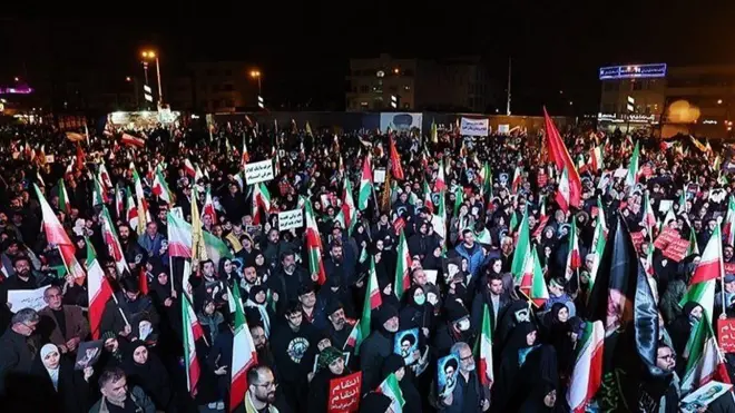 تجمع حکومتی در ایران