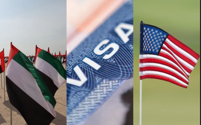 Àsíá UAE, Amẹ́ríkà àti VISA