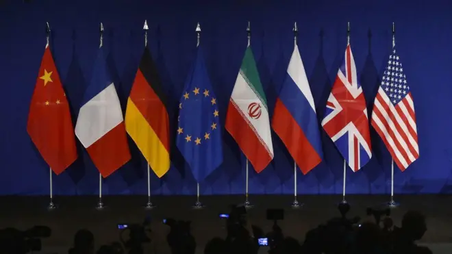 پرچم کشورهای امظاکننده برجام