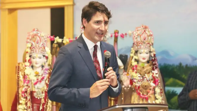 कनाडा के प्रधानमंत्री जस्टिन ट्रूडो
